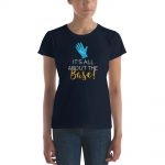 It's All About The Base - Navy T-Shirt - Front