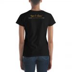 It's All About The Base - Black T-Shirt - Back