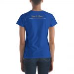 It's All About The Base - Blue T-Shirt - Back