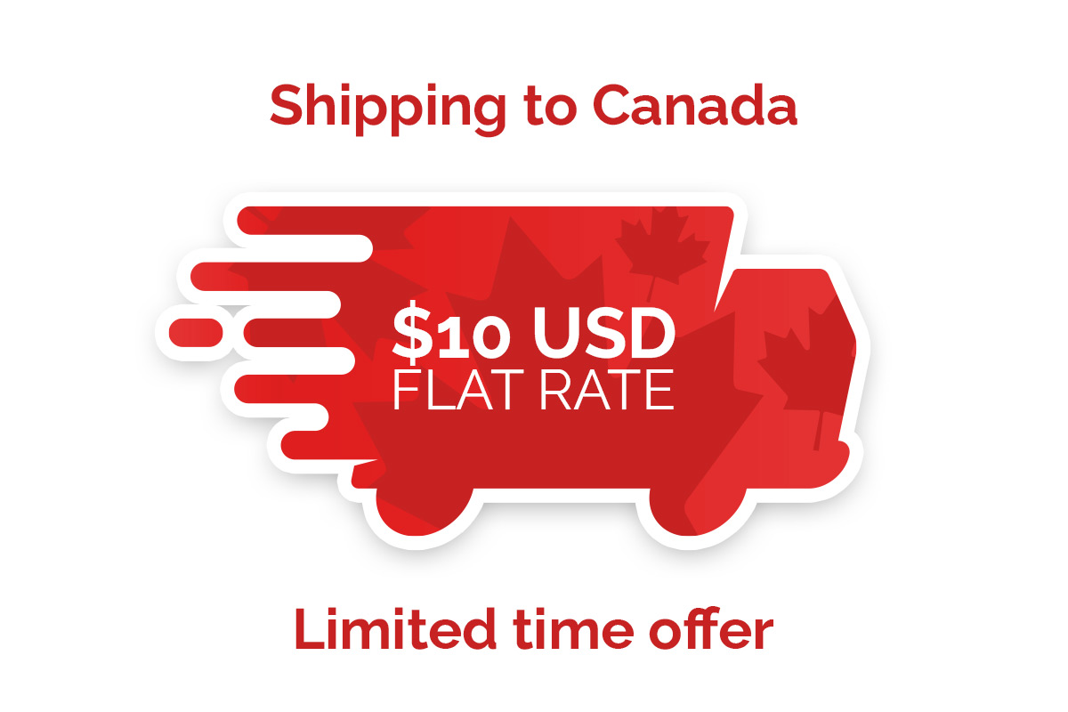 shipping to canada flat fee